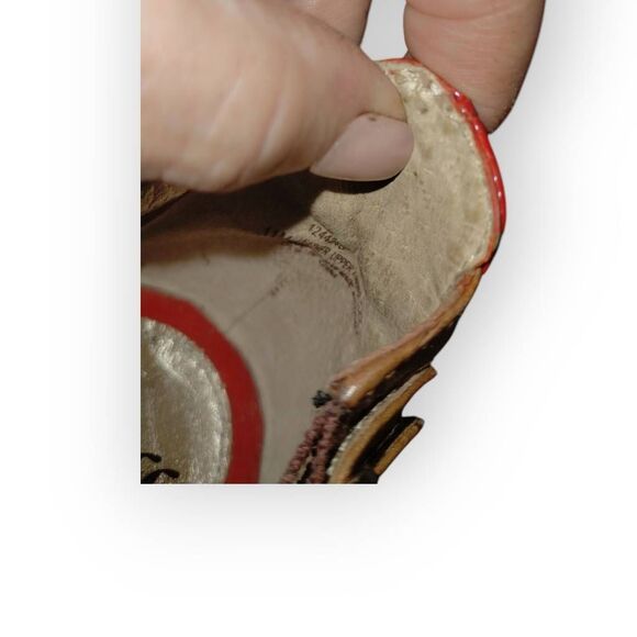 Sofft Womens Heels Sz 11 Red Tan Strappy Buckles 3" High Patent Leather Comfort - Picture 11 of 13